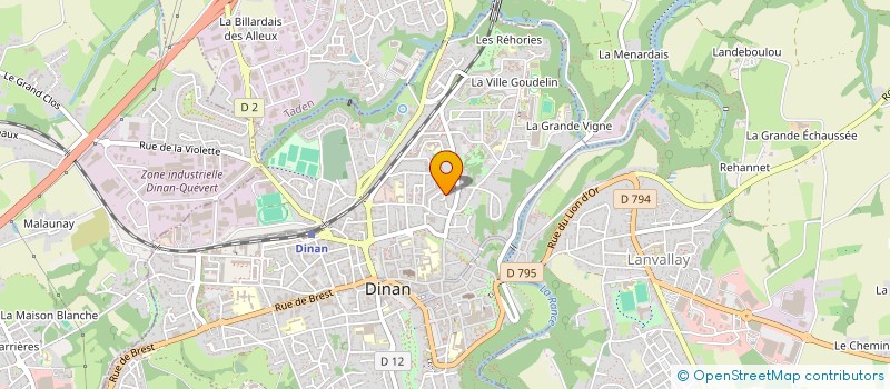 localisation de l'entreprise MADAME CELIA DUBOIS  DINAN