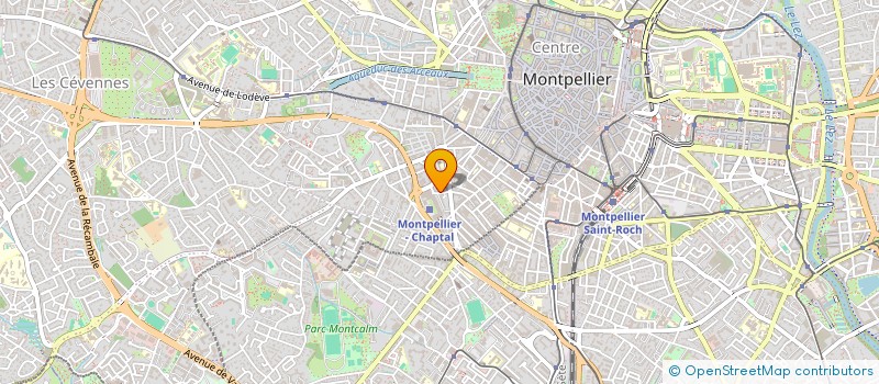 localisation de l'entreprise MADAME CELIA DUPETIT à MONTPELLIER