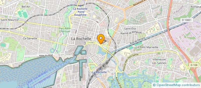 localisation de l'entreprise MADAME CELIA EDME  LA ROCHELLE