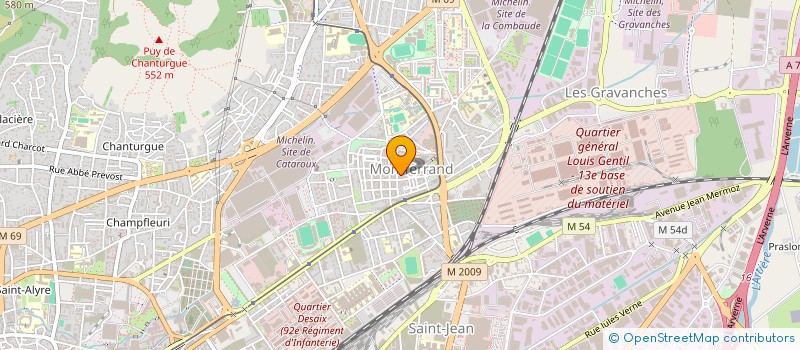 localisation de l'entreprise MADAME CELIA ELCRIN  CLERMONT-FERRAND