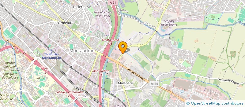 localisation de l'entreprise MADAME CELIA ELLMANN à TOULOUSE