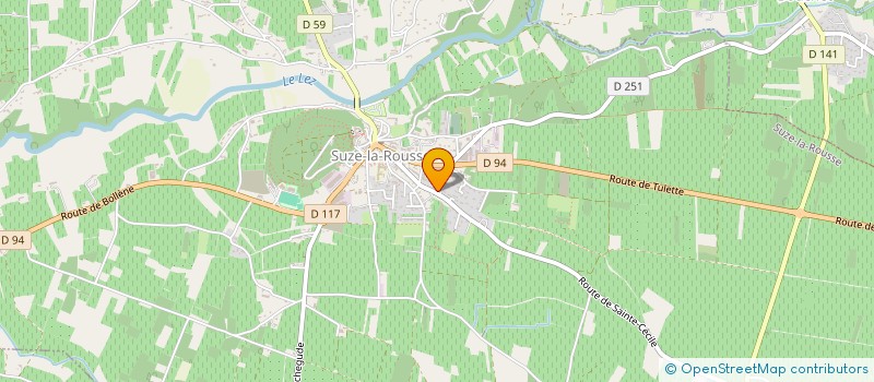 localisation de l'entreprise MADAME CELIA ELODIE REMY à SUZE-LA-ROUSSE