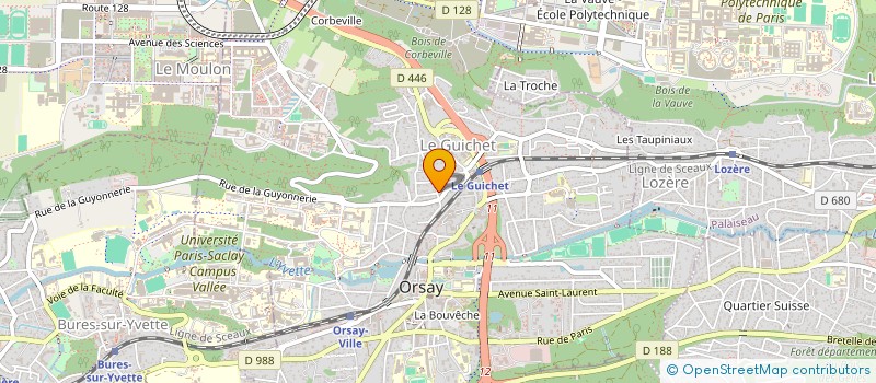 localisation de l'entreprise MADAME CELIA EXBRAYAT à ORSAY