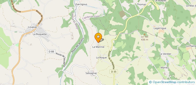 localisation de l'entreprise MADAME CELIA FAU  CAUSSE-ET-DIEGE