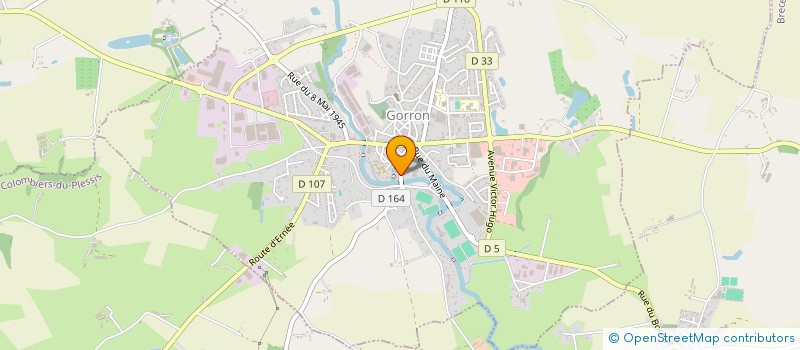 localisation de l'entreprise MADAME CELIA FAURE  GORRON