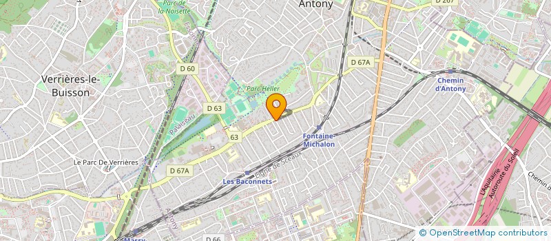 localisation de l'entreprise MADAME CELIA FERNANDES à ANTONY