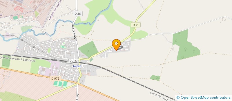 localisation de l'entreprise MADAME CELIA FERNANDES CASTILHO  AVORD