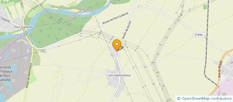 localisation de l'entreprise MADAME CELIA FERREIRA COELHO  SAINT-VULBAS