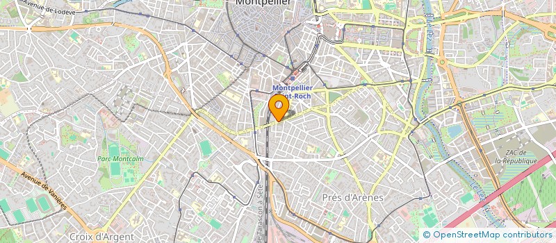 localisation de l'entreprise MADAME CELIA FICHEUX à MONTPELLIER