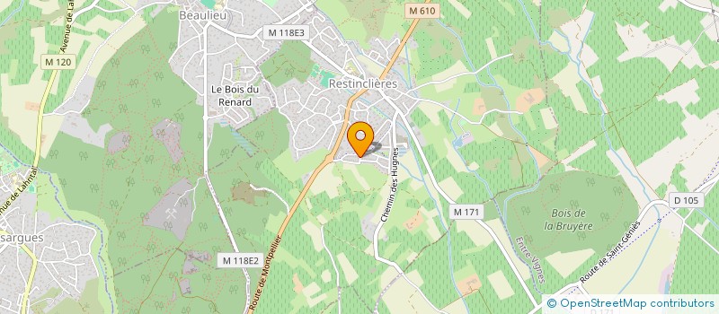 localisation de l'entreprise MADAME CELIA FOURES  RESTINCLIERES