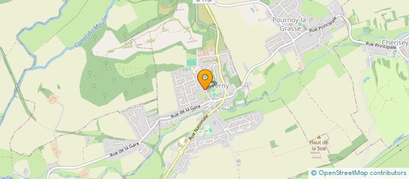 localisation de l'entreprise MADAME CELIA FOUSSE  LORRY-MARDIGNY