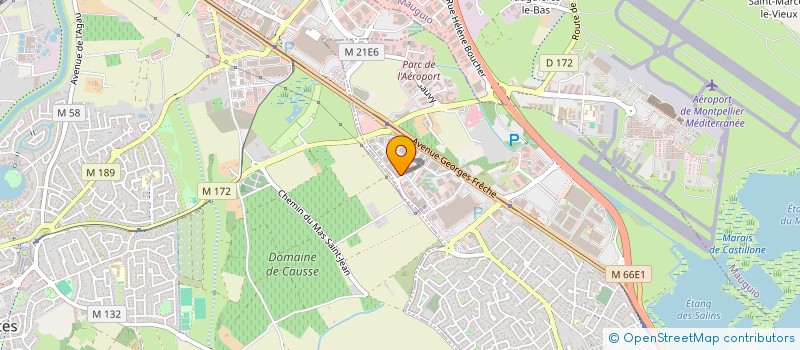 localisation de l'entreprise MADAME CELIA FRANKIDJIAN  SAINT-JEAN-DE-VEDAS