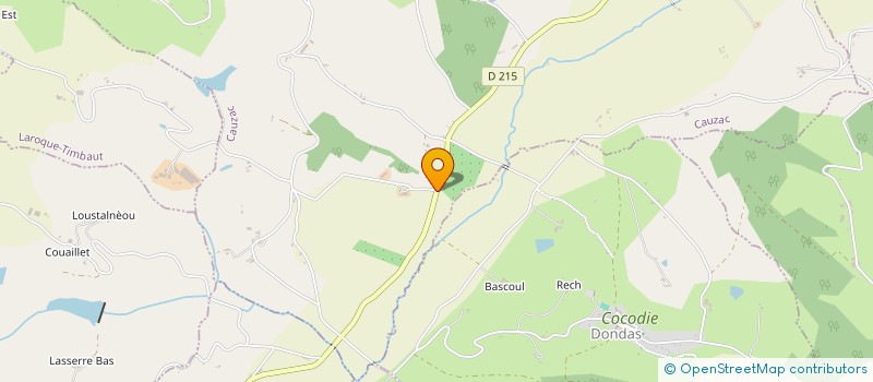 localisation de l'entreprise MADAME CELIA FRIEDRICHS  CAUZAC