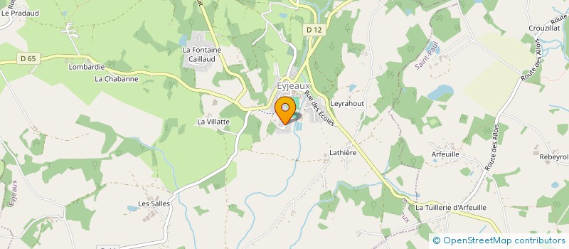 localisation de l'entreprise MADAME CELIA GAILLARD à EYJEAUX