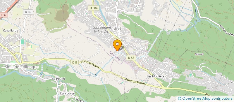localisation de l'entreprise MADAME CELIA GESUALDI à GARDANNE