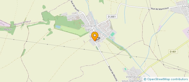 localisation de l'entreprise MADAME CELIA GHARBI  MOUSSY-LE-VIEUX