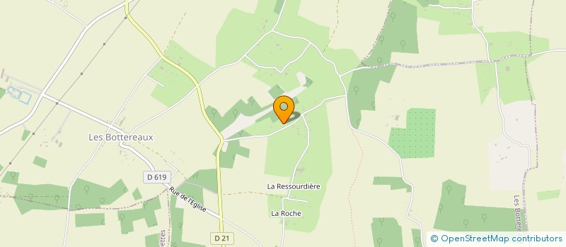 localisation de l'entreprise MADAME CELIA GOLDEMBERG-COLAS  LES BOTTEREAUX