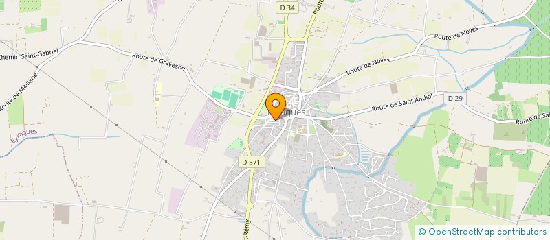 localisation de l'entreprise MADAME CELIA GONNET  EYRAGUES