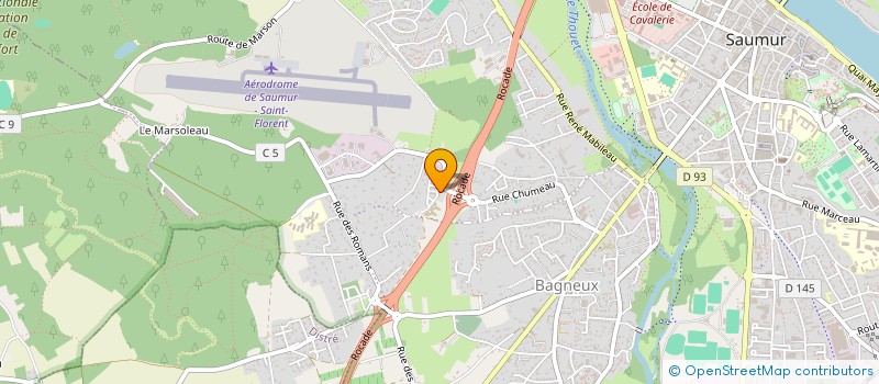 localisation de l'entreprise MADAME CELIA GRIMAUD  SAUMUR