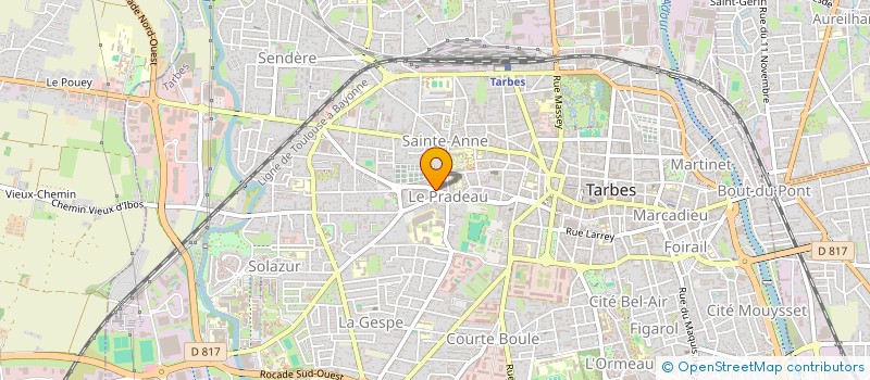 localisation de l'entreprise MADAME CELIA GUEYDON  TARBES