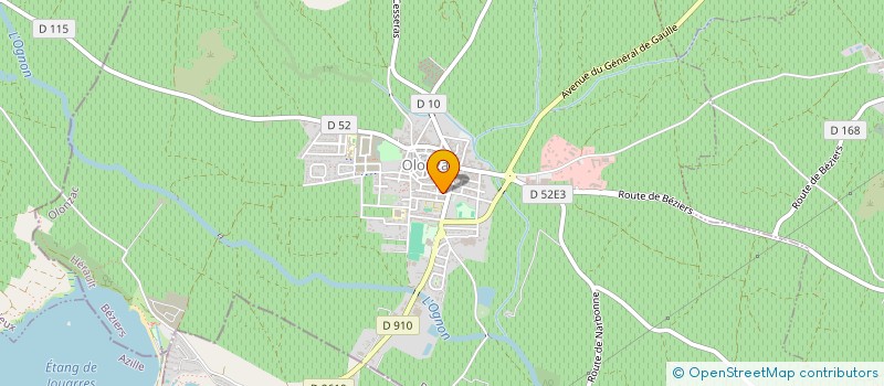 localisation de l'entreprise MADAME CELIA HAAKE  OLONZAC