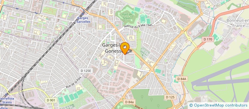 localisation de l'entreprise MADAME CELIA HAMEG à GARGES-LES-GONESSE