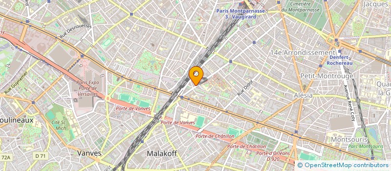 localisation de l'entreprise MADAME CELIA HELENE DOMINGUEZ  PARIS