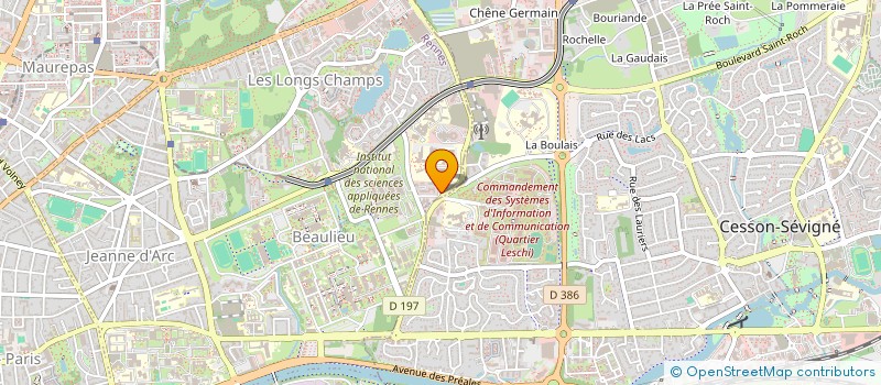 localisation de l'entreprise MADAME CELIA HELLAL à RENNES