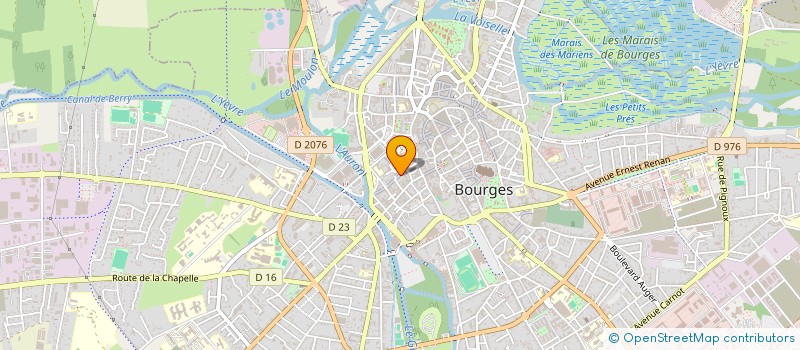 localisation de l'entreprise MADAME CELIA HIDALGO-COUQUE à BOURGES