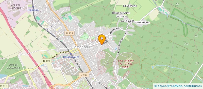 localisation de l'entreprise MADAME CELIA HUET  TAVERNY