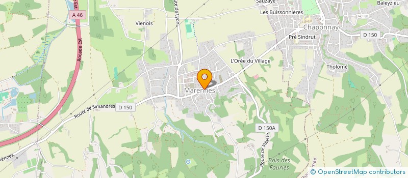 localisation de l'entreprise MADAME CELIA HUGON  MARENNES