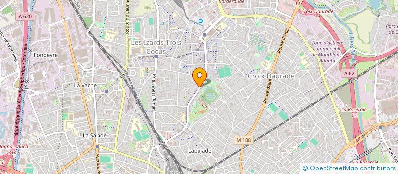 localisation de l'entreprise MADAME CELIA IDE  TOULOUSE