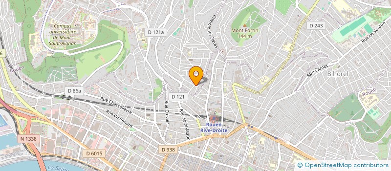 localisation de l'entreprise MADAME CELIA IDJEROUIDENE  MONT-SAINT-AIGNAN