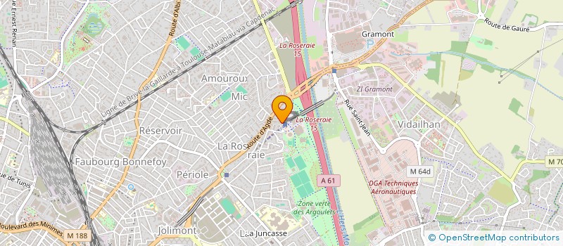 localisation de l'entreprise MADAME CELIA JALON MANZANO à TOULOUSE