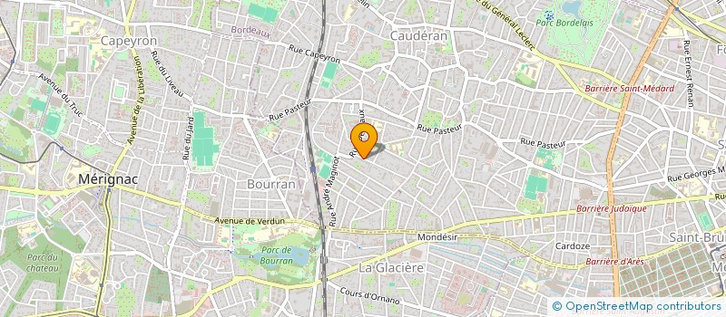 localisation de l'entreprise MADAME CELIA JOACHIM  BORDEAUX