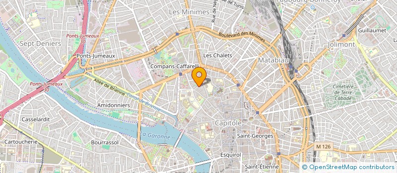 localisation de l'entreprise MADAME CELIA JOLLANT  TOULOUSE