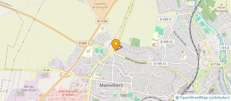 localisation de l'entreprise MADAME CELIA JOUANOT à MAINVILLIERS