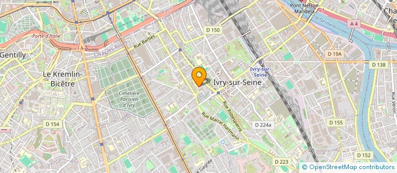 localisation de l'entreprise MADAME CELIA JOUMARD à IVRY-SUR-SEINE