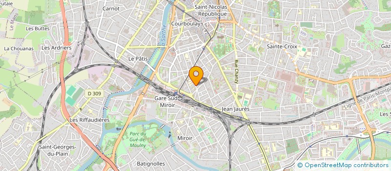 localisation de l'entreprise MADAME CELIA KEMP  LE MANS