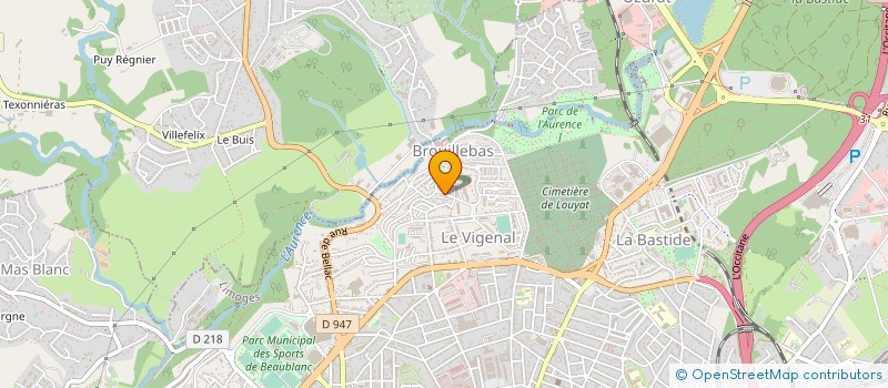 localisation de l'entreprise MADAME CELIA LACOMBE à LIMOGES