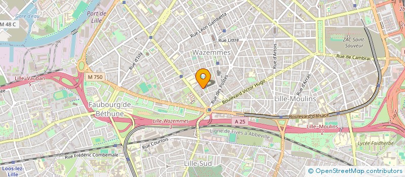 localisation de l'entreprise MADAME CELIA LAGREZE à LILLE