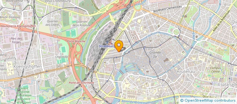 localisation de l'entreprise MADAME CELIA LAIGNEL à STRASBOURG