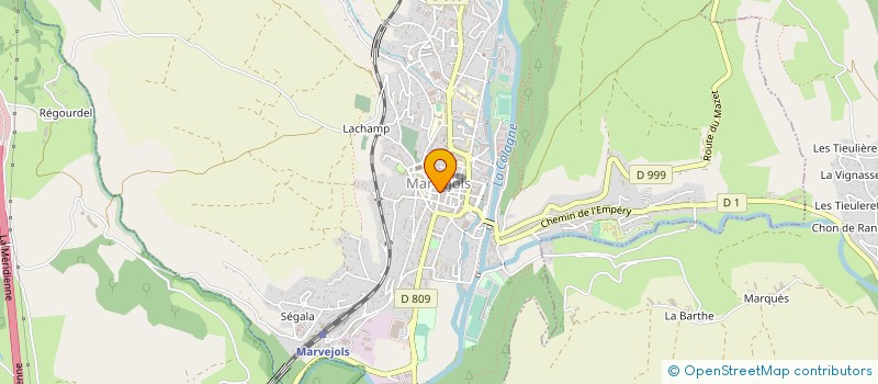 localisation de l'entreprise MADAME CELIA LAPORTE à MARVEJOLS