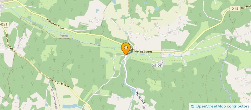 localisation de l'entreprise MADAME CELIA LARTIGUE-FRAISSE  VAL DE LOUYRE ET CAUDEAU