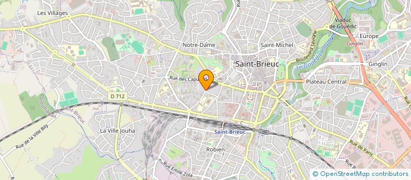 localisation de l'entreprise MADAME CELIA LE GUILLERMIC à SAINT-BRIEUC