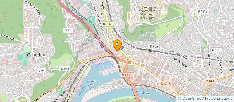 localisation de l'entreprise MADAME CELIA LE POURVEER  ROUEN