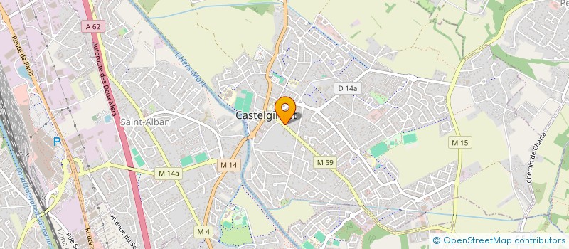 localisation de l'entreprise MADAME CELIA LEA JEANNE CHARRY  LAUNAGUET