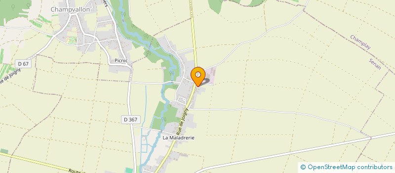 localisation de l'entreprise MADAME CELIA LECLERCQ  SENAN