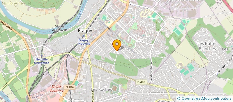 localisation de l'entreprise MADAME CELIA LEFEVRE  ERAGNY