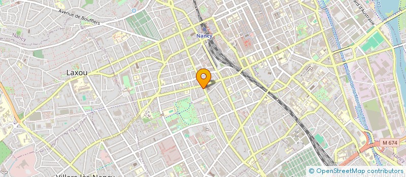 localisation de l'entreprise MADAME CELIA LESCUYER  NANCY